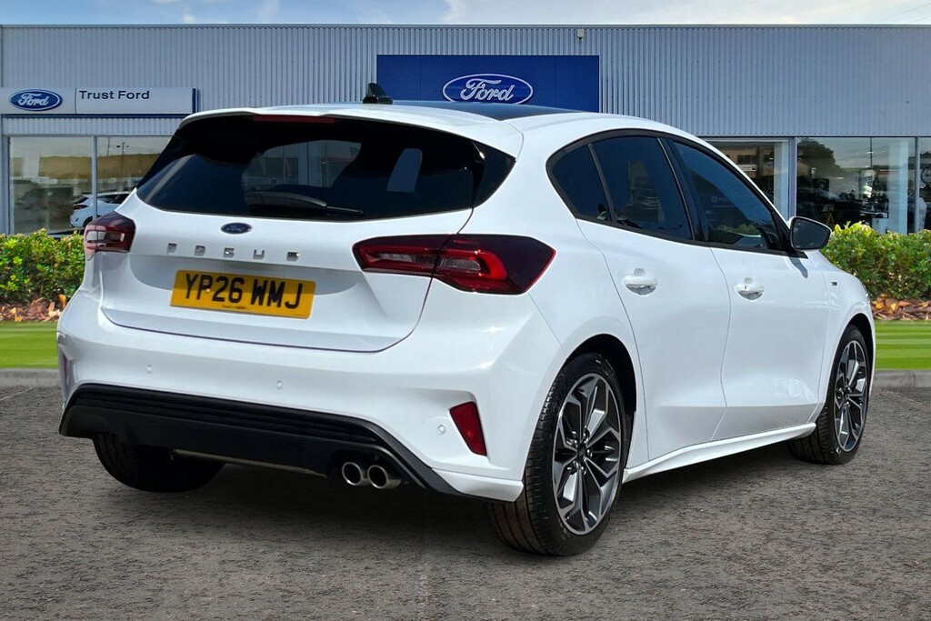Ford Focus 1.0 St-line X Sync4 Navigation Openable Panoramic White #4