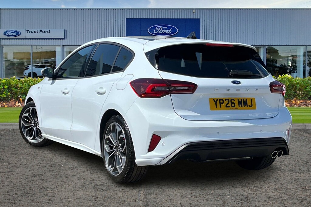 Ford Focus 1.0 St-line X Sync4 Navigation Openable Panoramic White #2