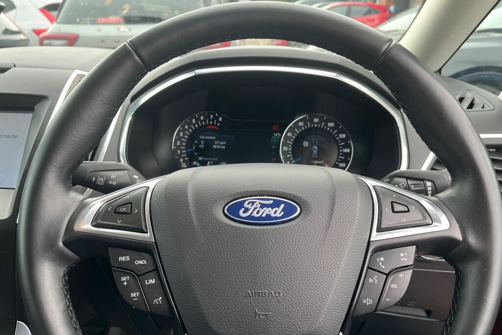 Ford Galaxy 2.5 Fhev 190 Titanium Cvt 7 Seater, Parking Ai Blue #12