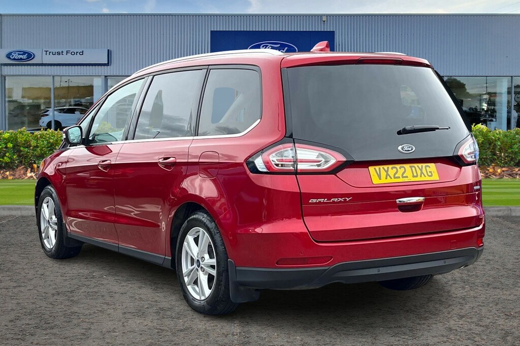 Ford Galaxy 2.5 Fhev 190 Titanium Cvt Lux Pack Red #2