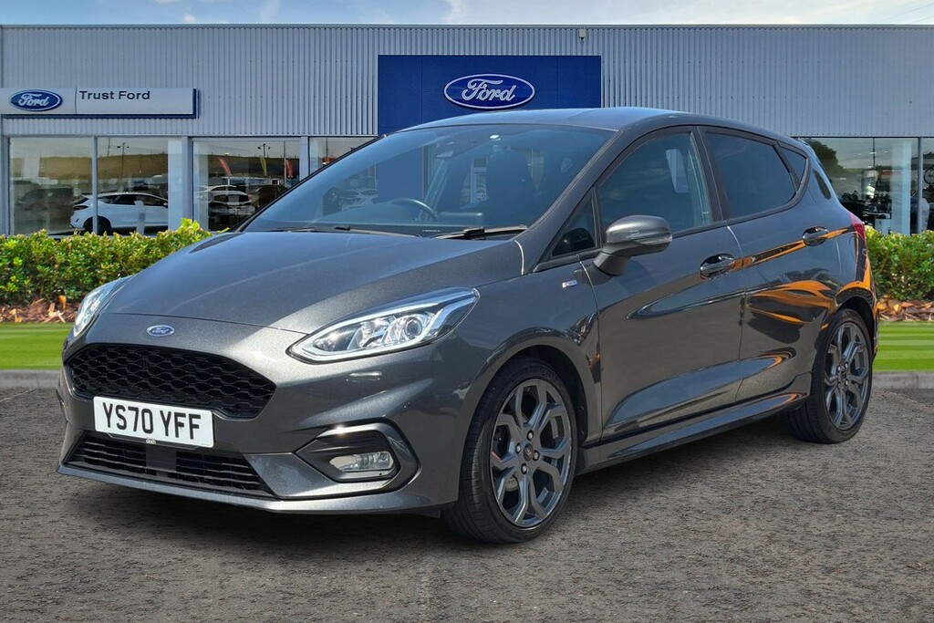 Ford Fiesta 1.0 Ecoboost Hybrid Mhev 125 St-line Edition W YS70YFF Grey #5