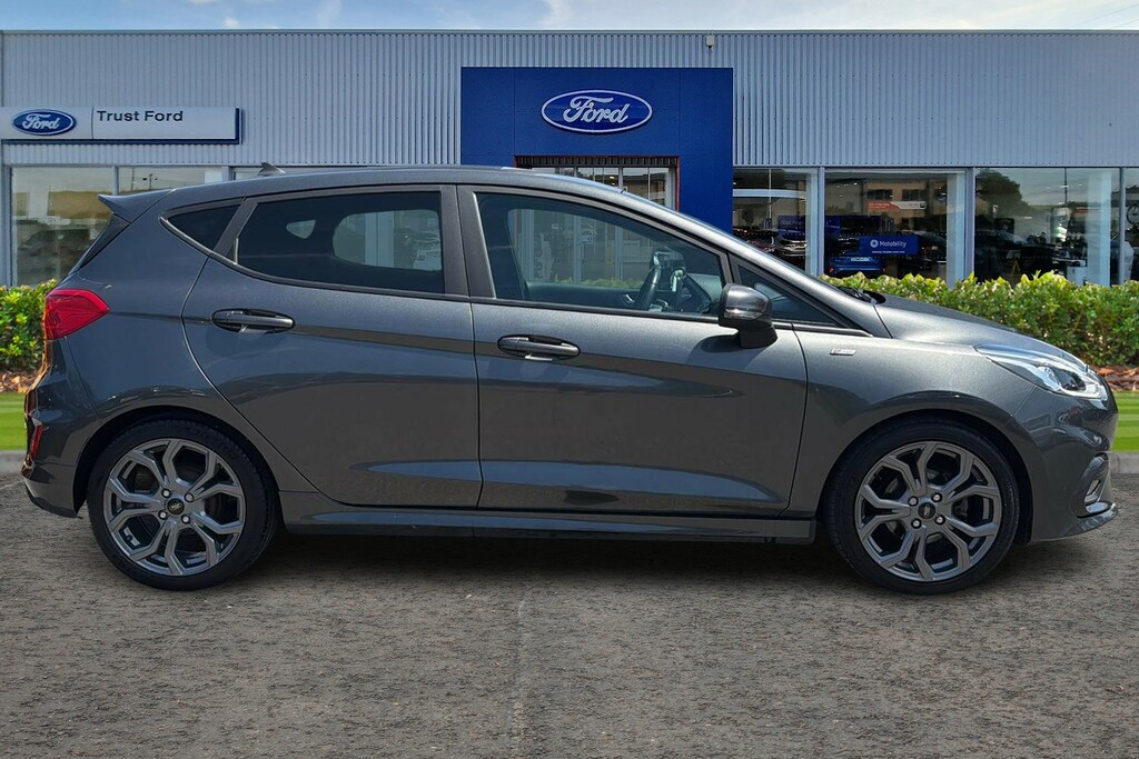 Ford Fiesta 1.0 Ecoboost Hybrid Mhev 125 St-line Edition W YS70YFF Grey #3