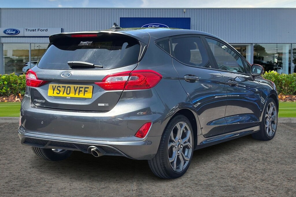 Ford Fiesta 1.0 Ecoboost Hybrid Mhev 125 St-line Edition W YS70YFF Grey #4