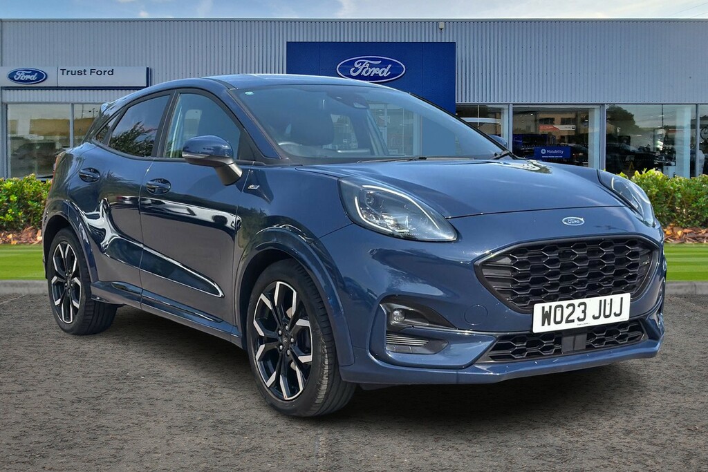Ford Puma 1.0 Ecoboost Hybrid Mhev 155 St-line X Blue