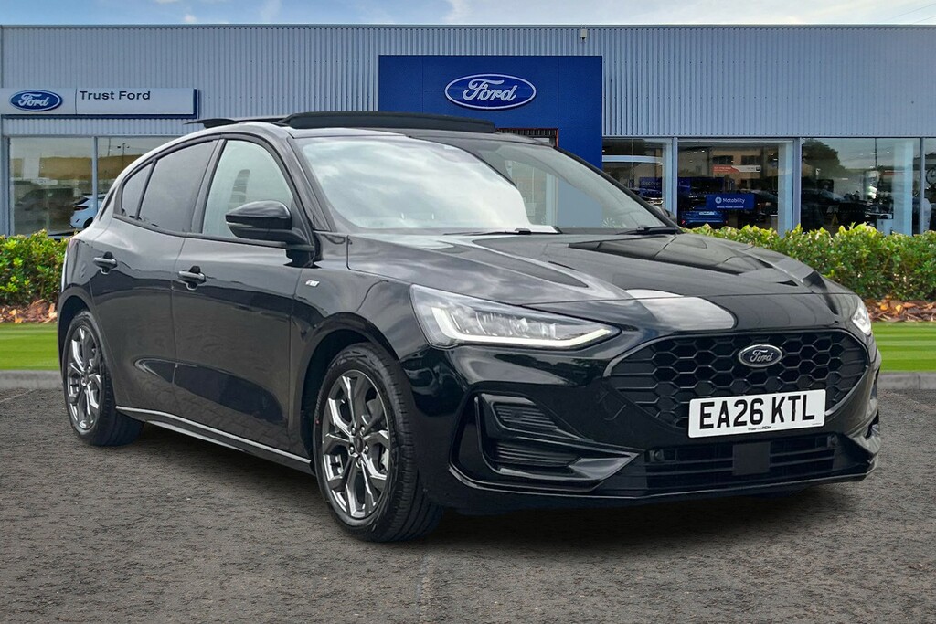 Ford Focus 1.0T Ecoboost Mhev St-line Hatchback Hy Black