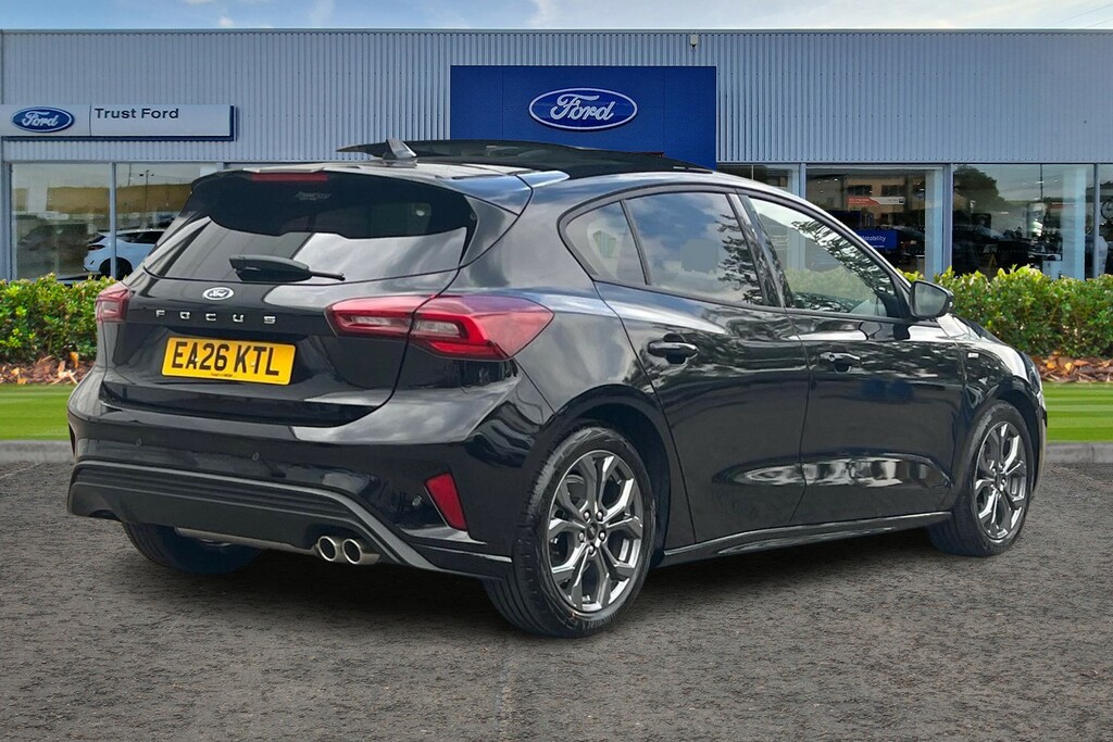 Ford Focus 1.0T Ecoboost Mhev St-line Hatchback Hy Black #4