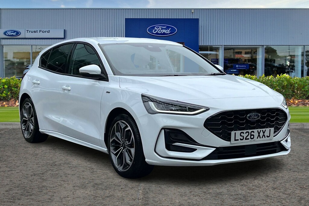 Ford Focus 1.0T Ecoboost Mhev St-line X Hatchback White