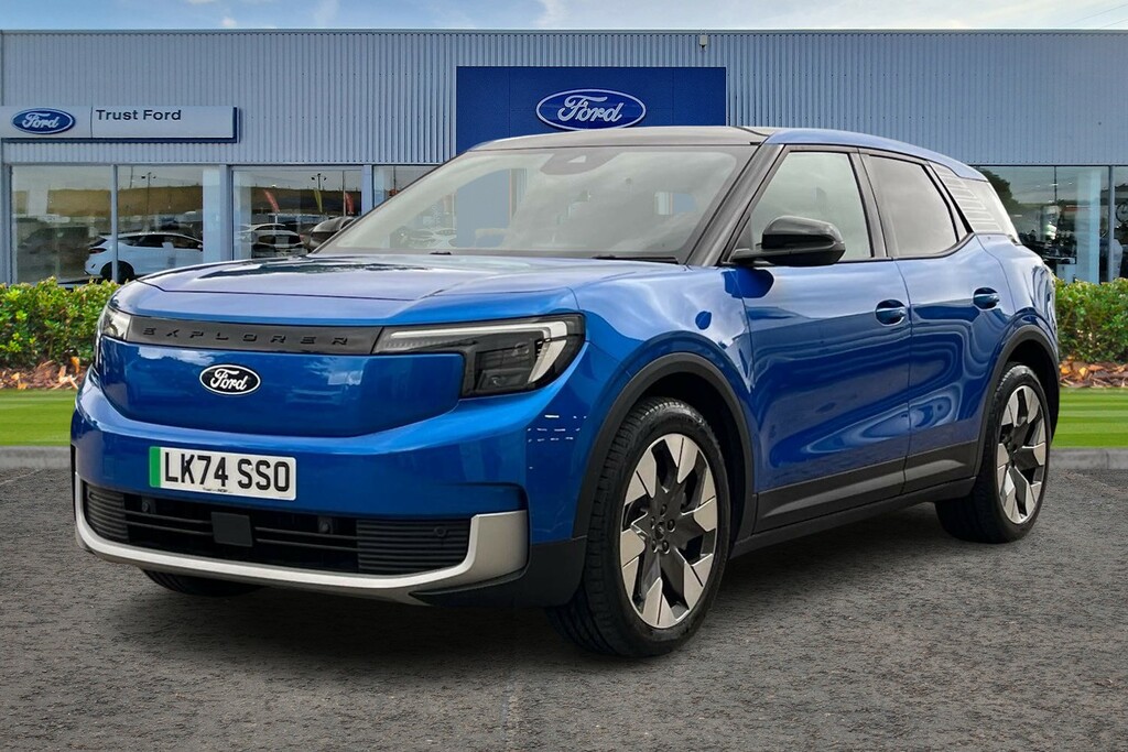 Ford Explorer Extended Range 77Kwh Premium Suv LK74SSO Blue #5