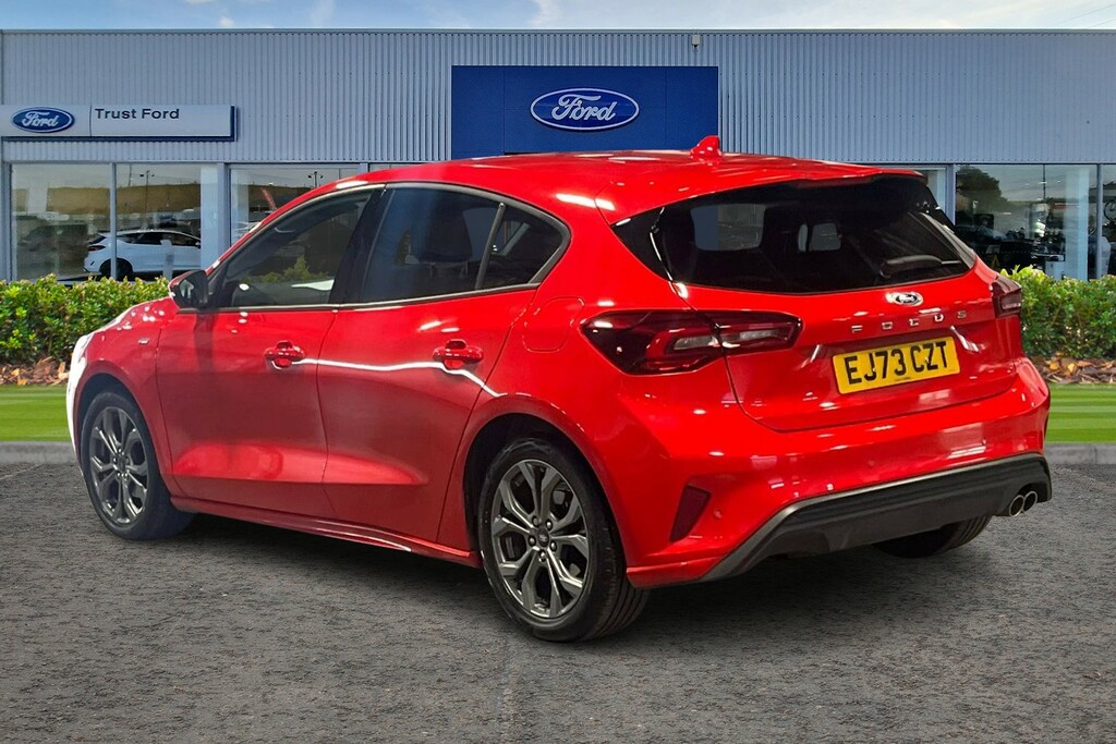 Ford Focus 1.0 Ecoboost St-line EJ73CZT Red #2