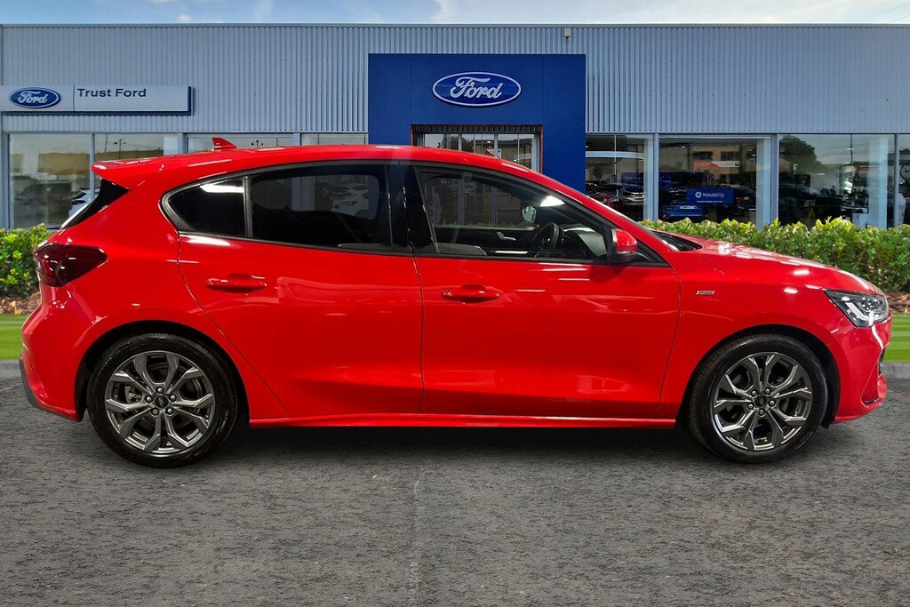 Ford Focus 1.0 Ecoboost St-line EJ73CZT Red #3