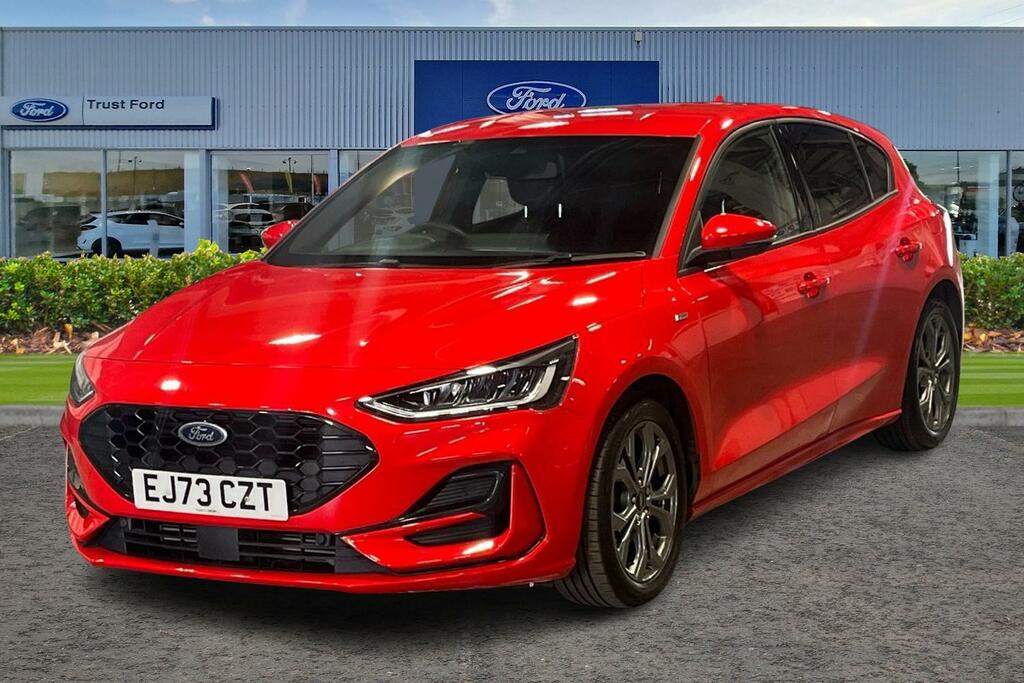 Ford Focus 1.0 Ecoboost St-line EJ73CZT Red #5