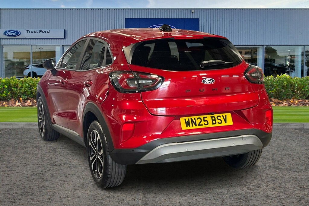 Ford Puma 1.0 Ecoboost Hybrid Mhev Titanium Dct WN25BSV Red #2