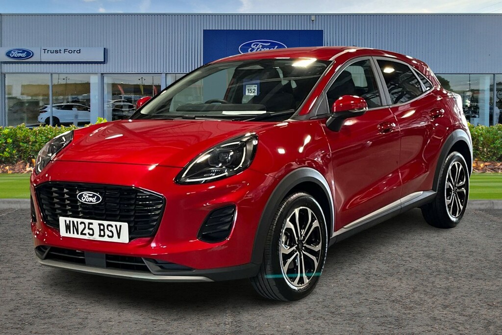 Ford Puma 1.0 Ecoboost Hybrid Mhev Titanium Dct WN25BSV Red #5