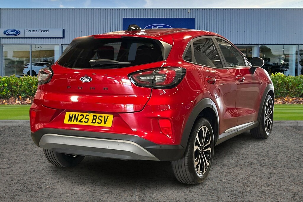 Ford Puma 1.0 Ecoboost Hybrid Mhev Titanium Dct WN25BSV Red #4