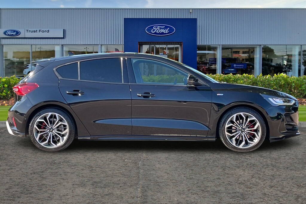 Ford Focus 1.0T Ecoboost Mhev St-line X Hatchback EO74ZMZ Black #3