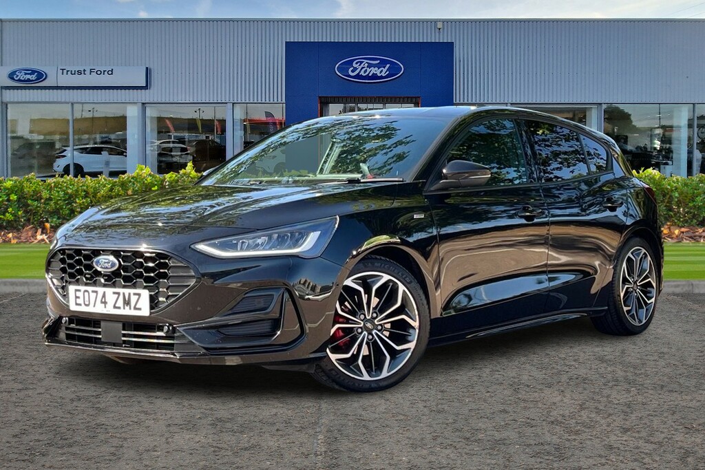 Ford Focus 1.0T Ecoboost Mhev St-line X Hatchback EO74ZMZ Black #5
