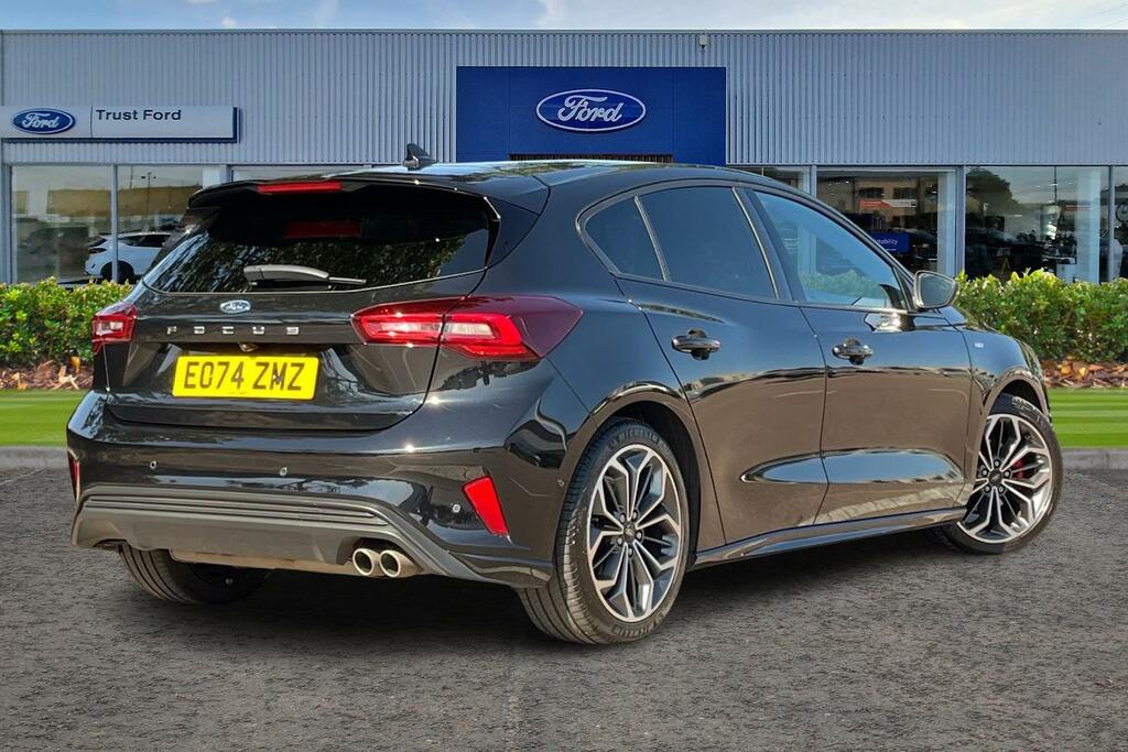 Ford Focus 1.0T Ecoboost Mhev St-line X Hatchback EO74ZMZ Black #4