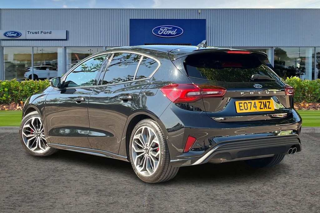 Ford Focus 1.0T Ecoboost Mhev St-line X Hatchback EO74ZMZ Black #2