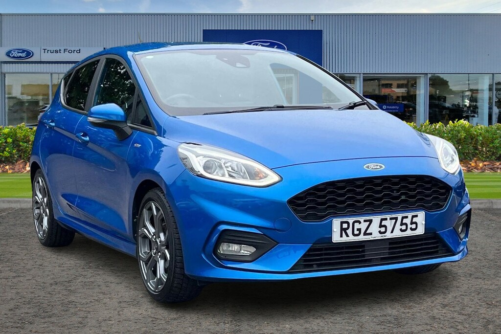 Ford Fiesta 1.0 Ecoboost 95 St-line Edition Blue