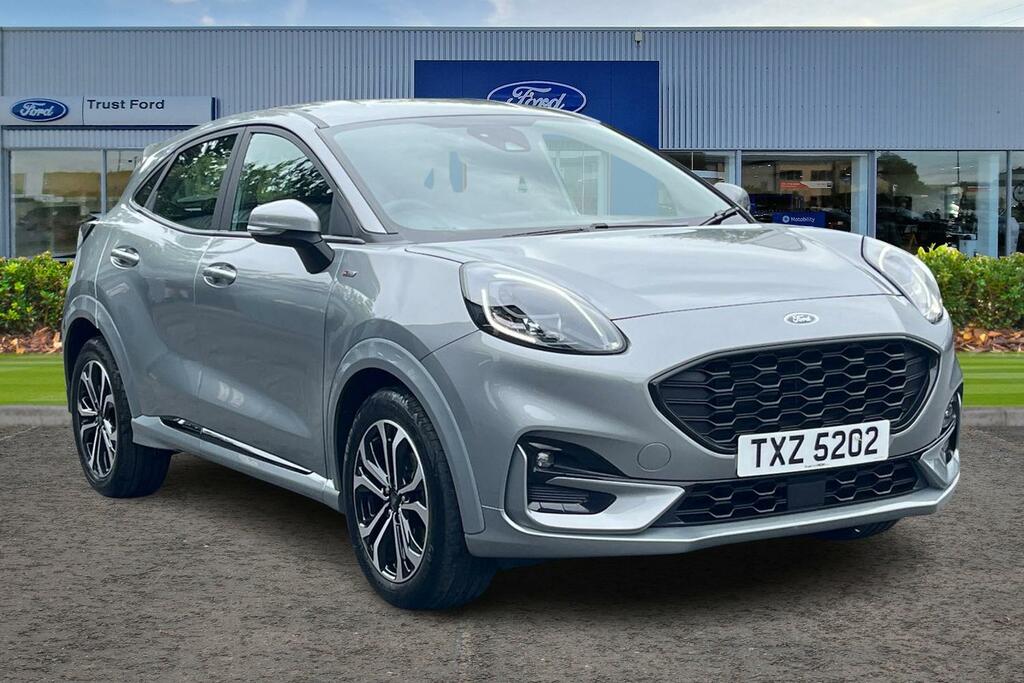 Ford Puma 1.0 Ecoboost Hybrid Mhev St-line - Rear Parkin Silver