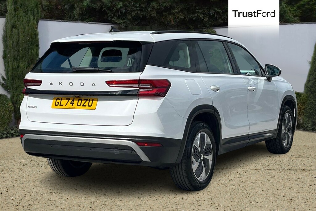 Skoda Kodiaq 2.0 Tdi Se Dsg 7 Seat White #4