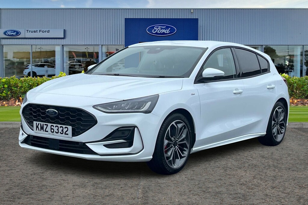Ford Focus 1.0 Ecoboost Hybrid Mhev 155 St-line X Ed White #5