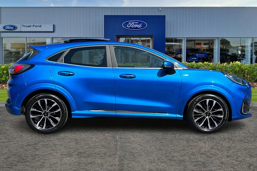 Ford Puma St-line Vignale YM71LZJ Blue #3