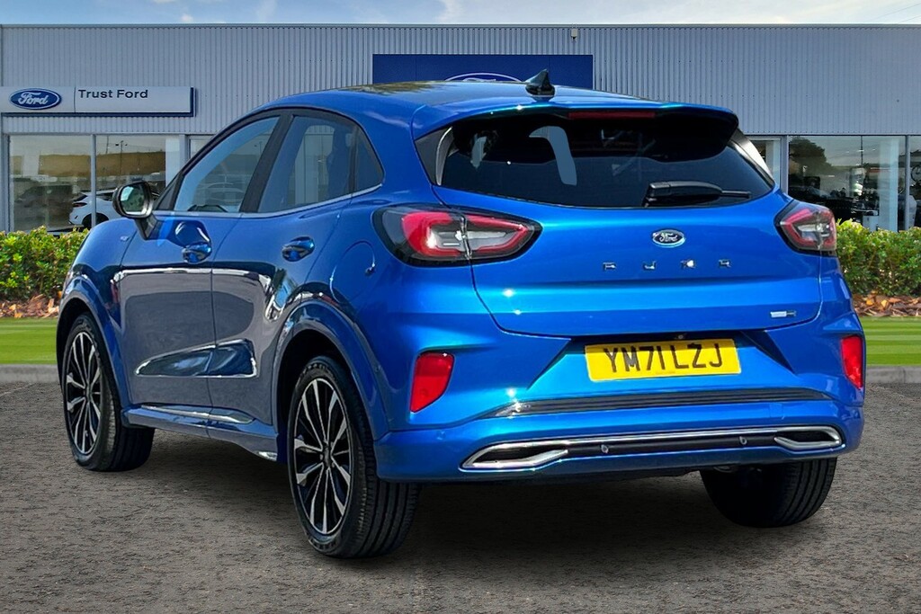 Ford Puma St-line Vignale YM71LZJ Blue #2