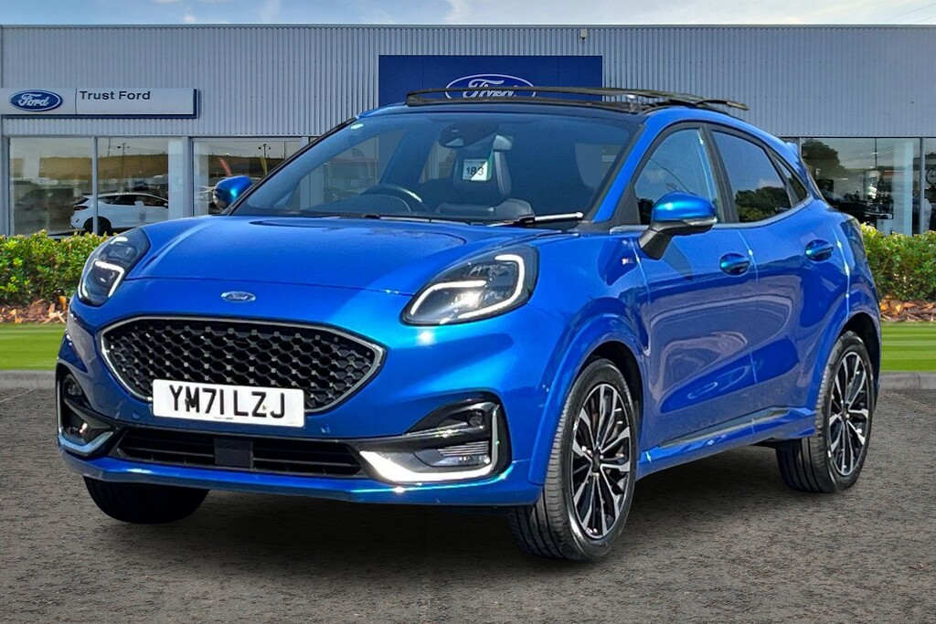 Ford Puma St-line Vignale YM71LZJ Blue #5