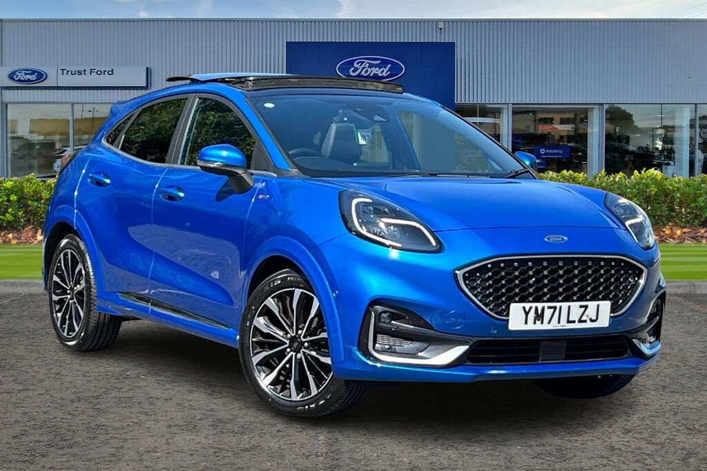 Ford Puma 1.0 Ecoboost Hybrid Mhev St-line Vignale Blue