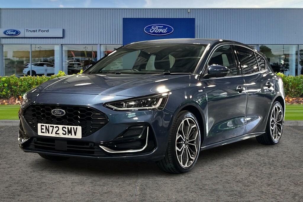 Ford Focus 1.0T Ecoboost Mhev St-line Vignale Hatchback P EN72SMV Blue #5