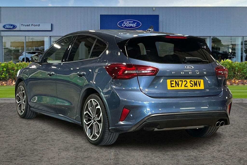 Ford Focus 1.0T Ecoboost Mhev St-line Vignale Hatchback P EN72SMV Blue #2