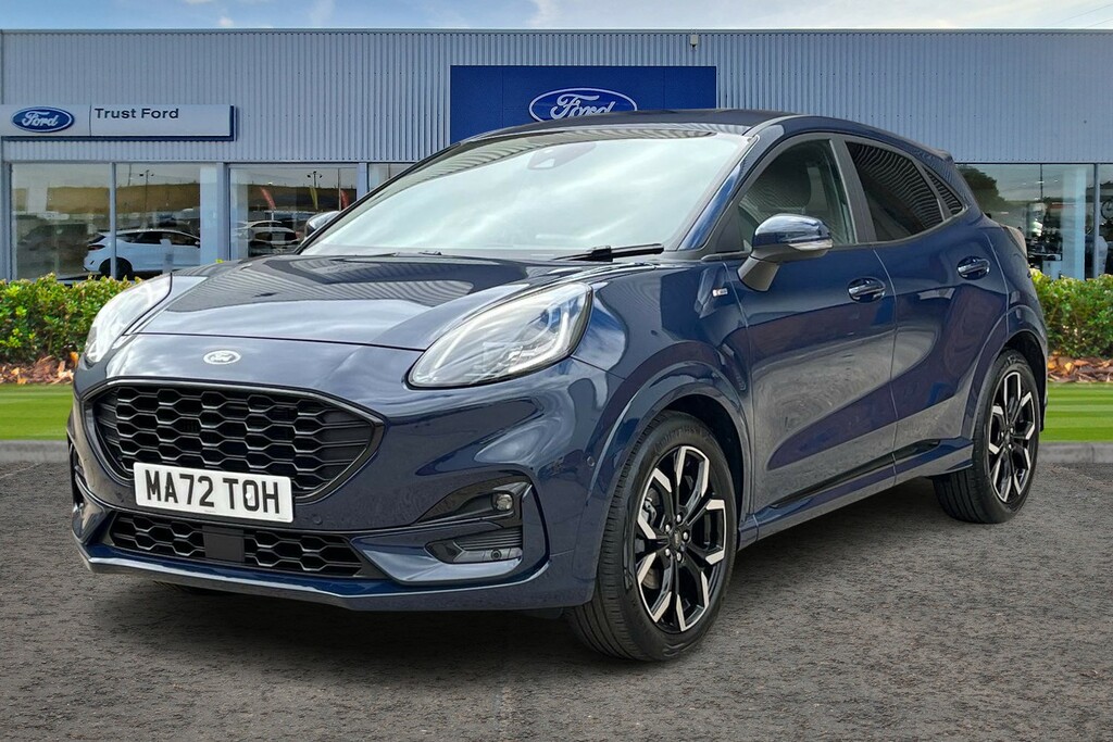 Ford Puma 1.0 Ecoboost Hybrid Mhev St-line X Blue #5