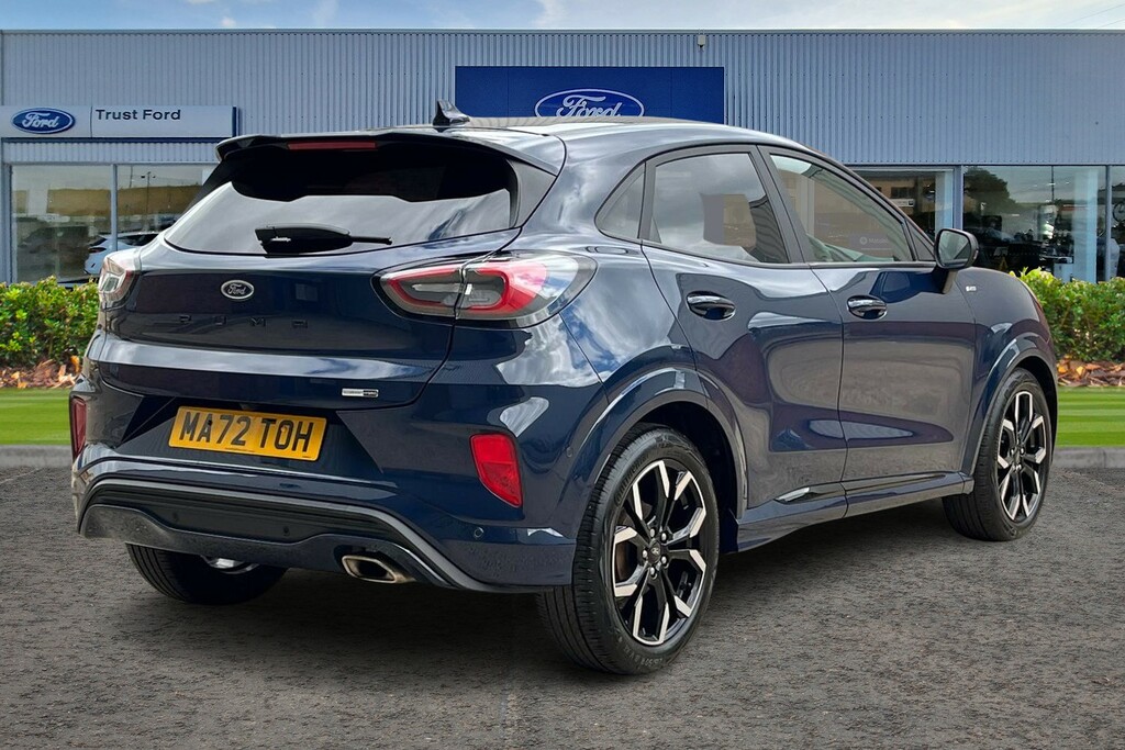 Ford Puma 1.0 Ecoboost Hybrid Mhev St-line X Blue #4