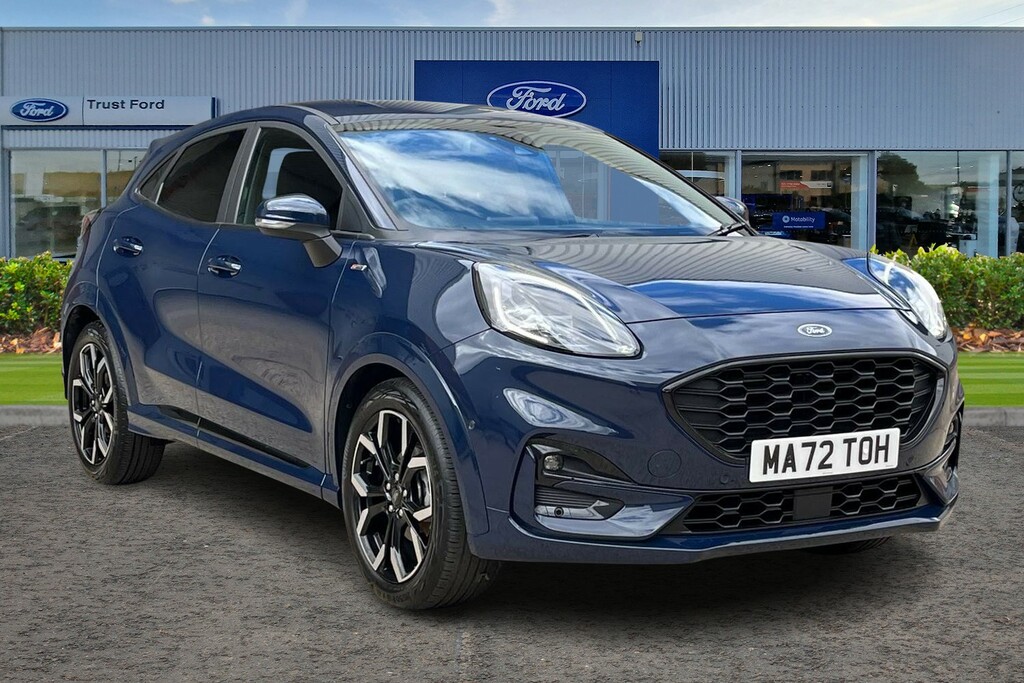 Ford Puma 1.0 Ecoboost Hybrid Mhev St-line X Blue