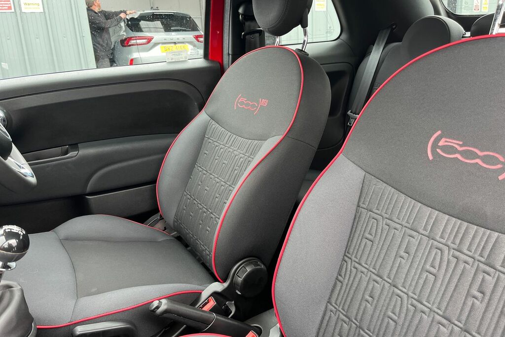 Fiat 500 1.0 Mild Hybrid Red 16 Alloy Red #19