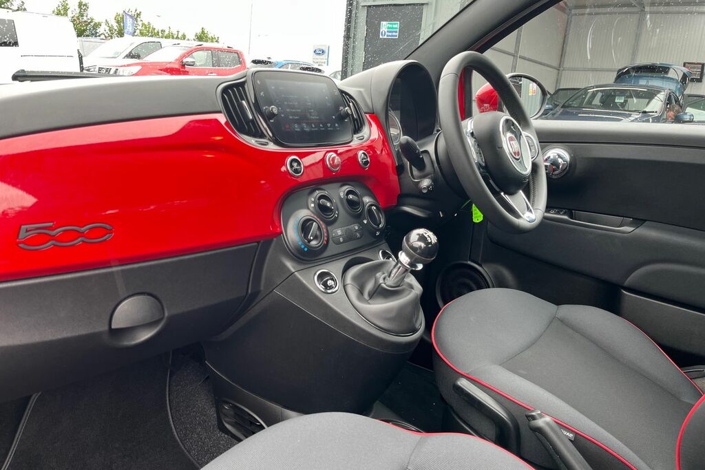 Fiat 500 1.0 Mild Hybrid Red 16 Alloy Red #18