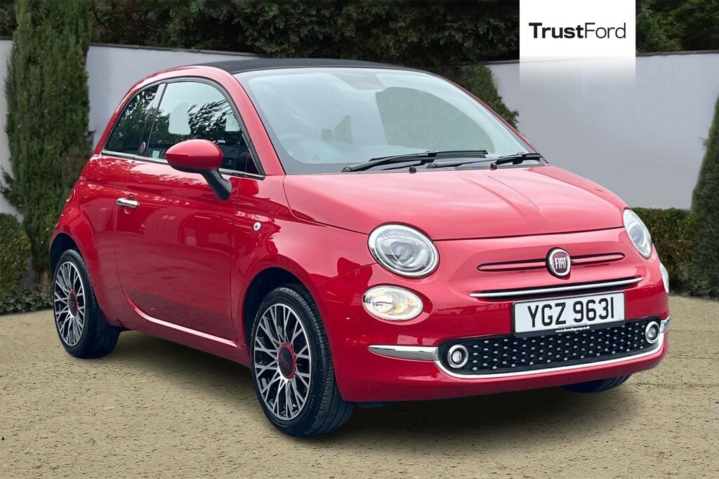 Fiat 500 1.0 Mild Hybrid Red 16 Alloy Red