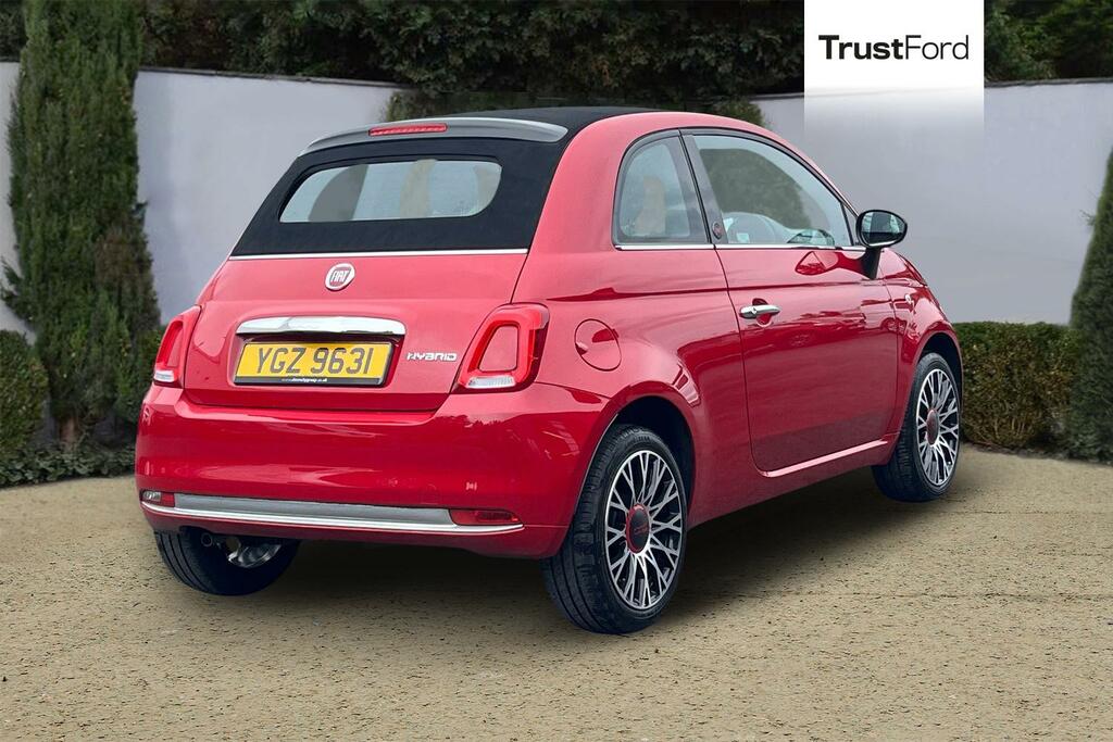 Fiat 500 1.0 Mild Hybrid Red 16 Alloy Red #4