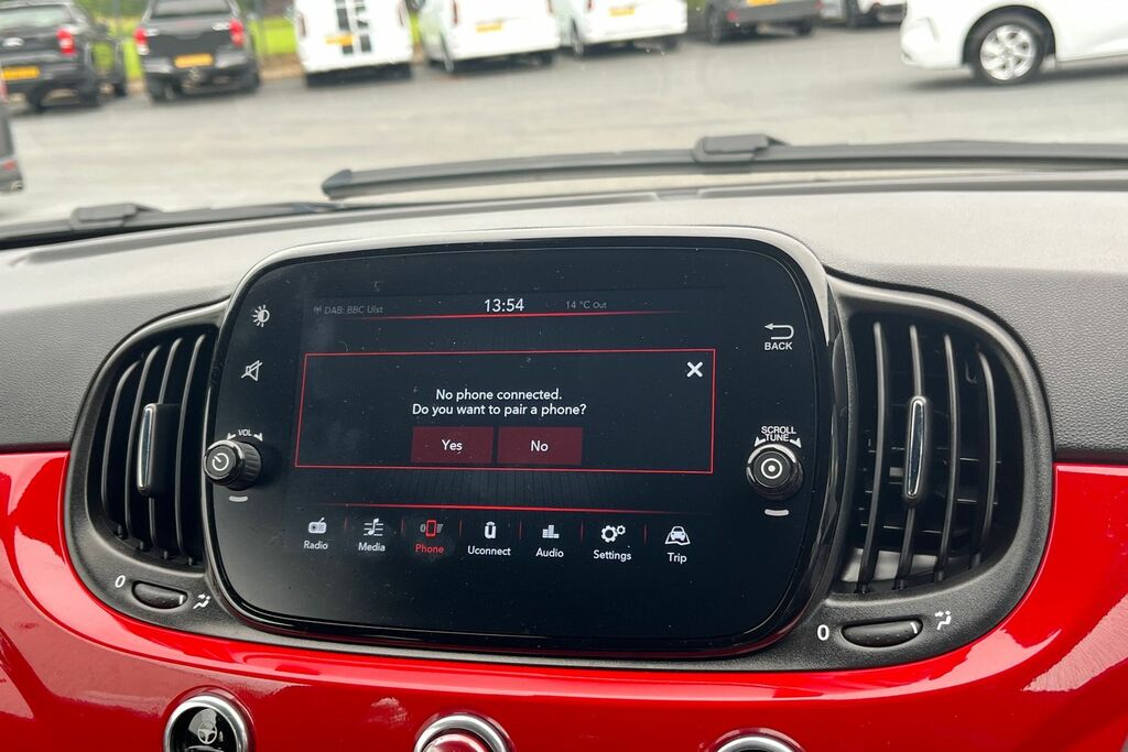 Fiat 500 1.0 Mild Hybrid Red 16 Alloy Red #31