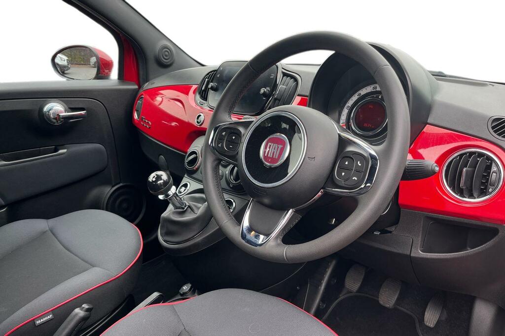 Fiat 500 1.0 Mild Hybrid Red 16 Alloy Red #9