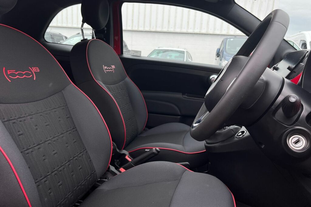 Fiat 500 1.0 Mild Hybrid Red 16 Alloy Red #17