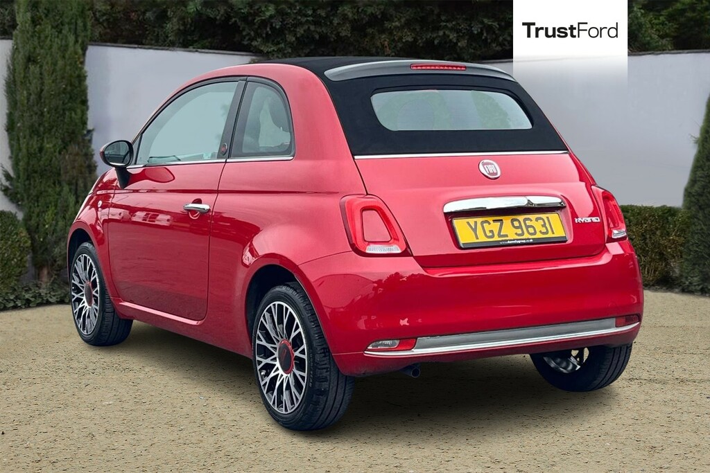 Fiat 500 1.0 Mild Hybrid Red 16 Alloy Red #2