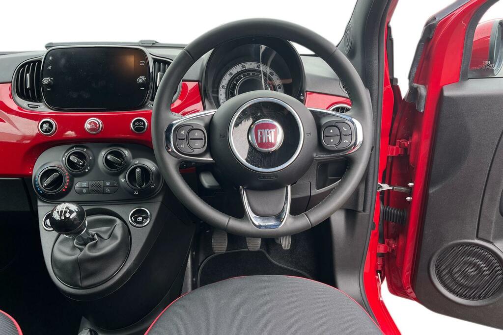 Fiat 500 1.0 Mild Hybrid Red 16 Alloy Red #11