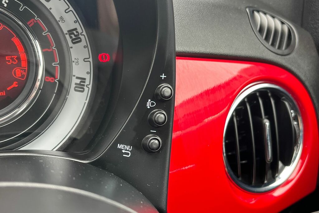 Fiat 500 1.0 Mild Hybrid Red 16 Alloy Red #25