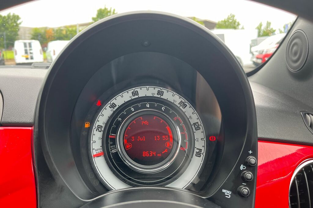 Fiat 500 1.0 Mild Hybrid Red 16 Alloy Red #13