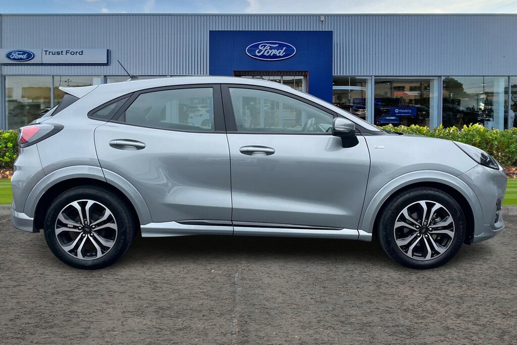 Ford Puma 1.0 Ecoboost Hybrid Mhev St-line Silver #3