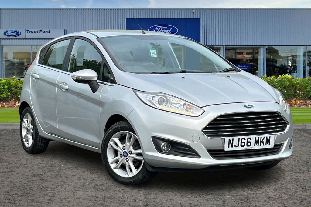Ford Fiesta 1.0T Ecoboost Zetec Blue Edition Euro 6 Ss Blue #1