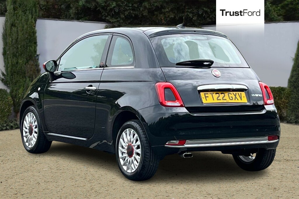 Fiat 500 1.0 Mild Hybrid Red Black #2