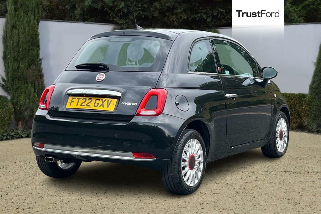 Fiat 500 1.0 Mild Hybrid Red Black #4